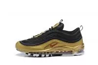 hommes nike air max 97 hyperfuse soldes metal black gold